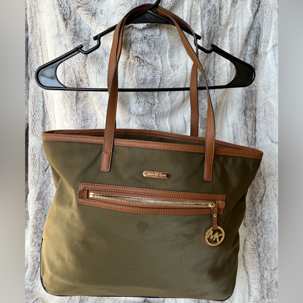 Michael Kors Forrest Green Tote.